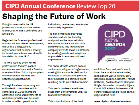 CIPD Names Top Exhibitors